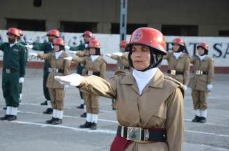 Female rescuers of Gilgit Baltistan takes oath at passing out ceremony at ESA